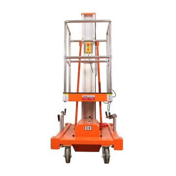 8m hydraulic lift Aluminum Alloy lift platform  manual platform lift